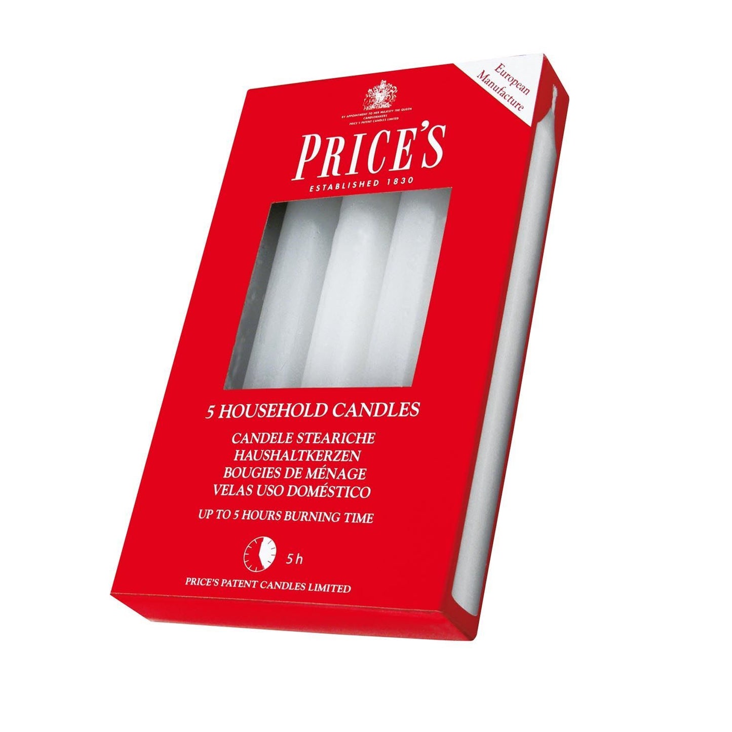 Prices 5 Candles up to 5 Hrs Burning Time 2Cm Diameter Household Candle Dinner