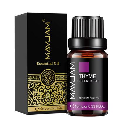 10ML Essential Oil Lavender Jasmine Eucalyptus Vanilla Sandalwood Bergamot Rosemary Citronella Cinnamon Fragrance Oil