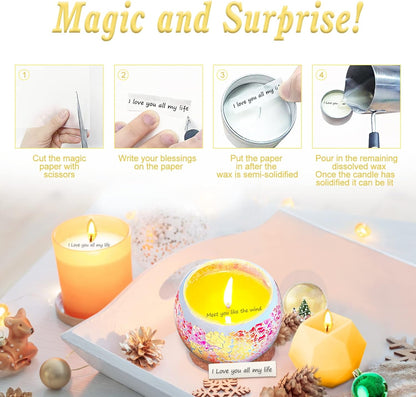 Ultimate DIY Soy Wax Candle Making Kit - Complete Starter Set