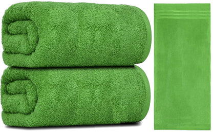 2X Large Jumbo Bath Sheet Towels 100% Egyptian Cotton Super Soft XXL Bath Towels