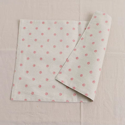 30X45Cm Cotton Linen Double-Layer Japanese Style Placemat,Food Photo Background Cloth ,Kitchen Table Cloth Napkins