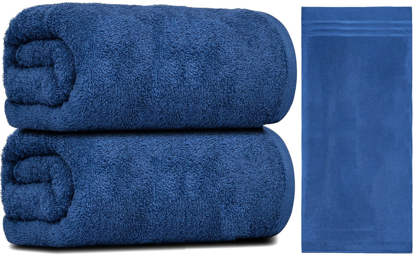 2X Large Jumbo Bath Sheet Towels 100% Egyptian Cotton Super Soft XXL Bath Towels