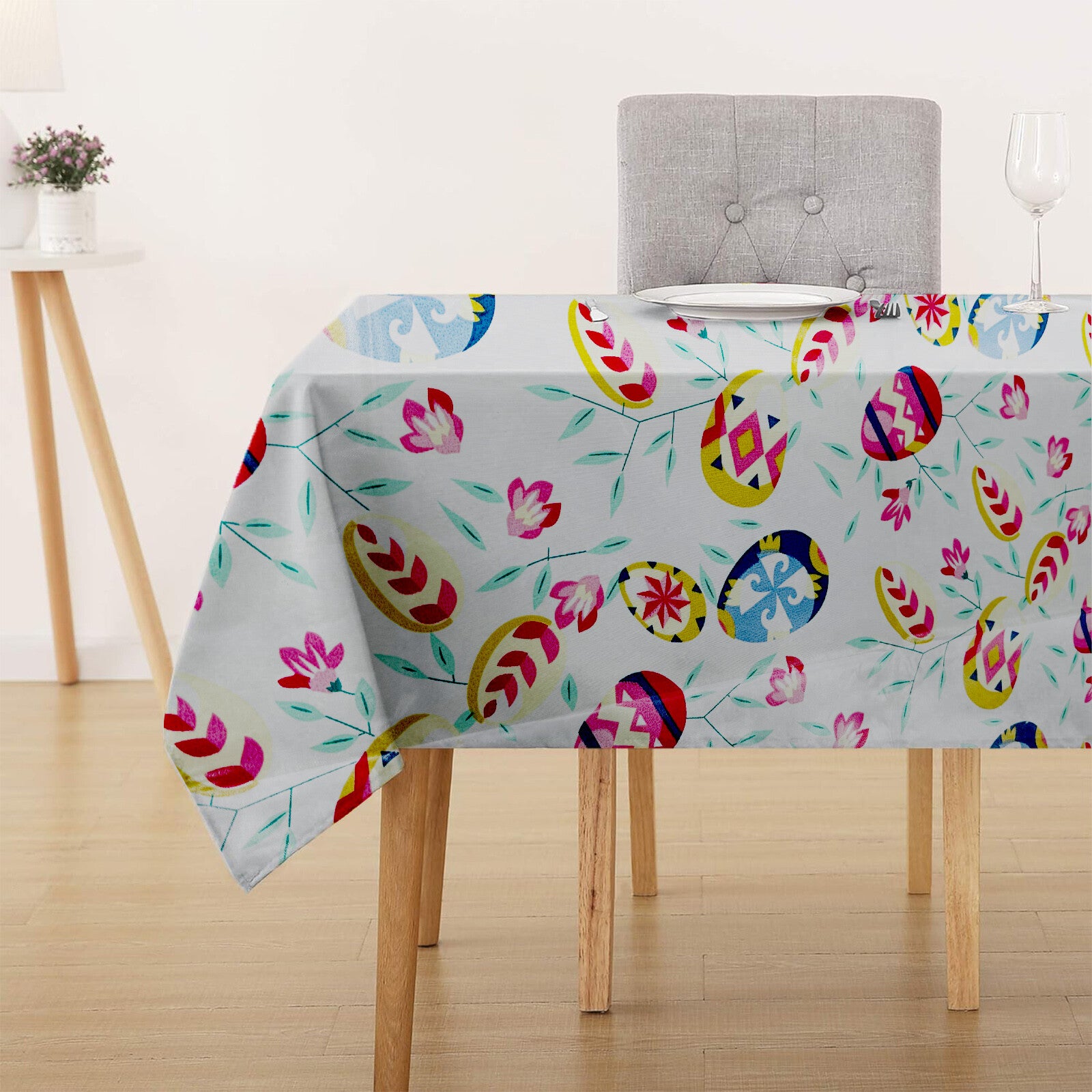 Waterproof Table Cover Sheet Wipe Clean Plastic Cloth Heavy Duty Protector 110Cm