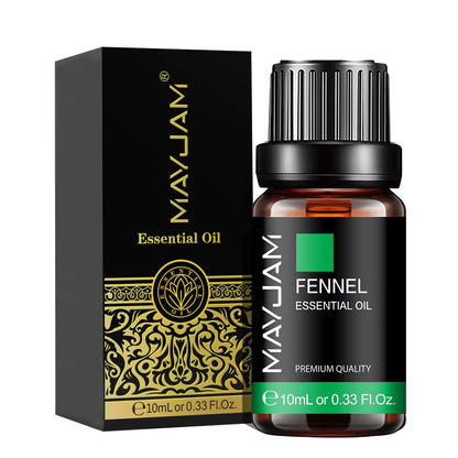 10ML Essential Oil Lavender Jasmine Eucalyptus Vanilla Sandalwood Bergamot Rosemary Citronella Cinnamon Fragrance Oil