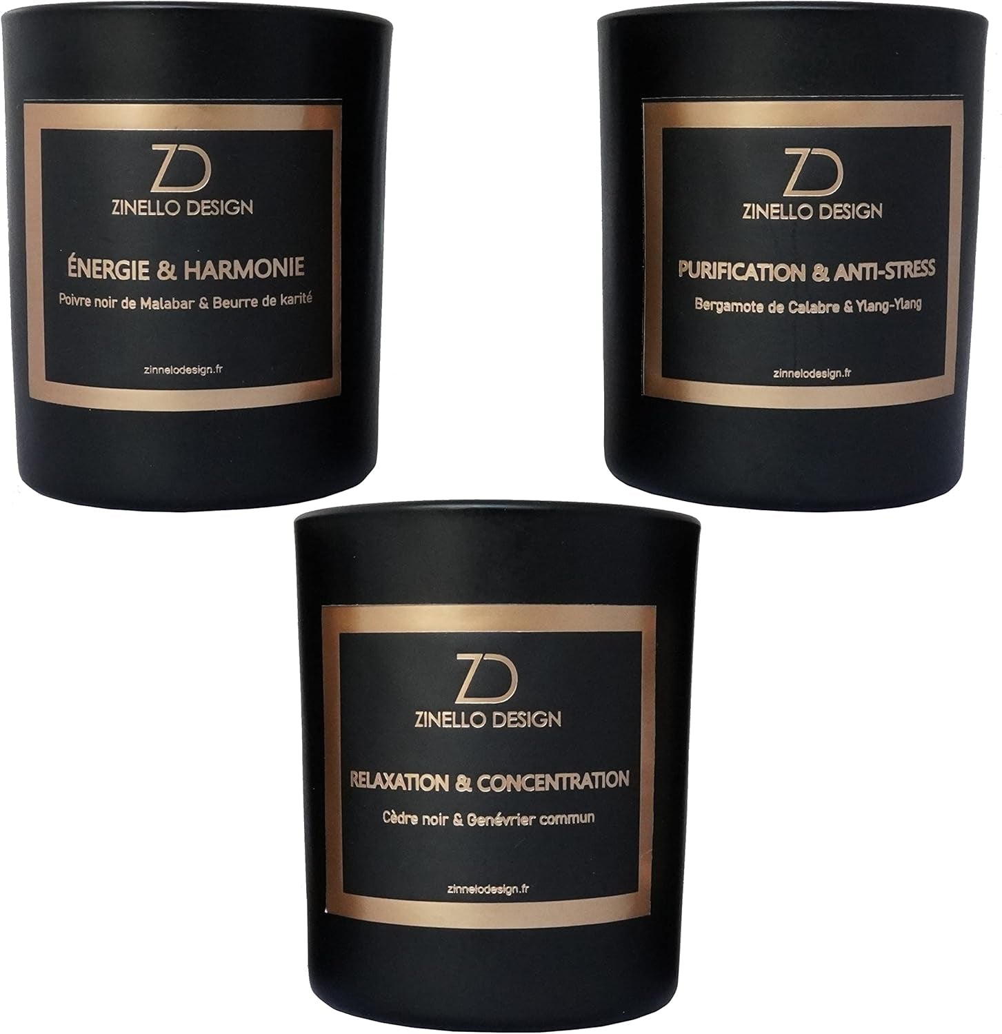 Aromatherapy Scented Candles for Women Gift Set of 3 Scented Candles Home Fragrance Candles Natural Soy Wax Ideal for Gift