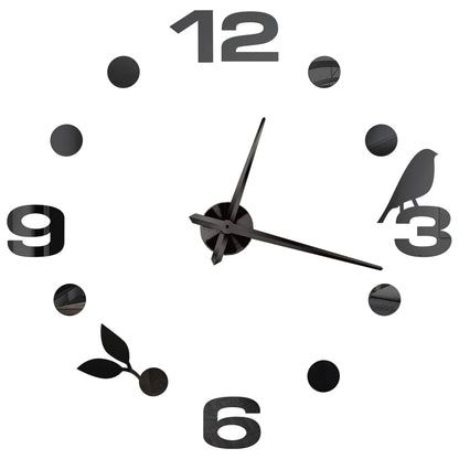 2D/3D Large Roman Numeral Acrylic Mirror Wall Quartz Clocks - Watch Home Decoration 