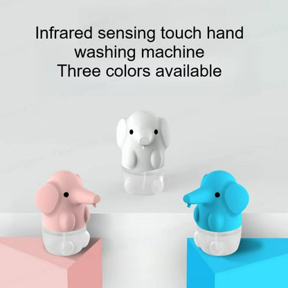 Automatic Foaming Cute Elephant Soap Dispenser Touchless Hand Soap Dispenser Rechargeable Dish Soap Dispenser for Bath