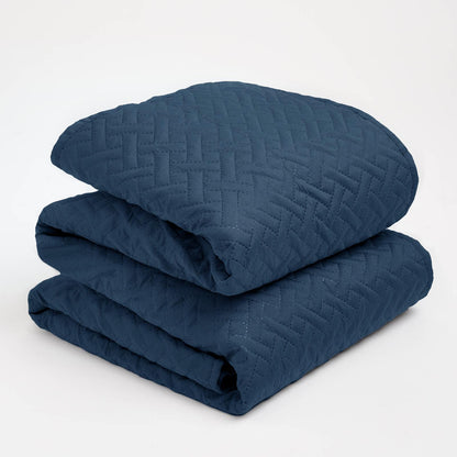 Brentfords Geo Quilted Bedspread Blanket Pinsonic Throw Large Sofa Comforter