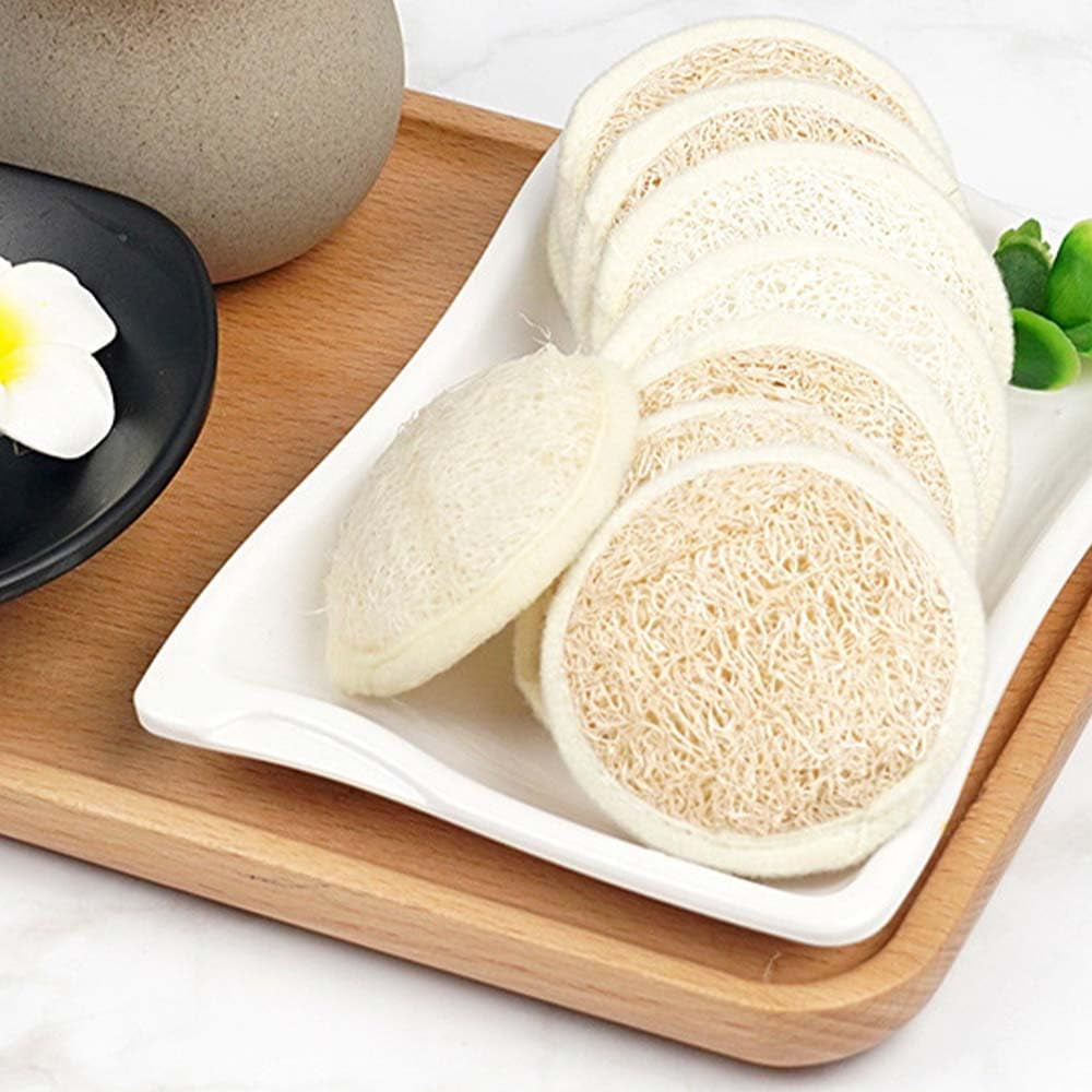 6 Pack Exfoliating Face & Body Wash Cloths - Reusable Makeup Remover Pads for All Skin Types