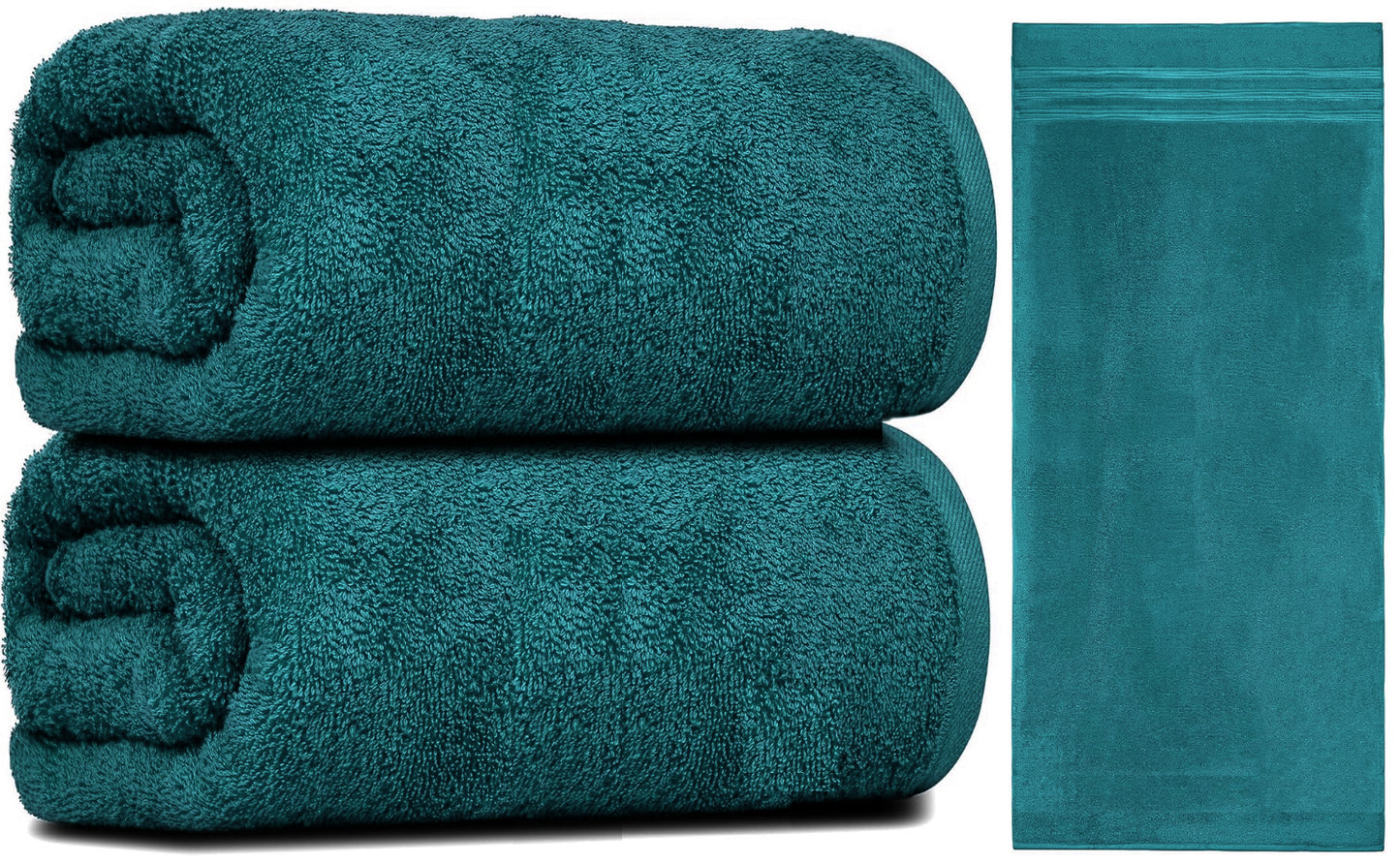 2X Large Jumbo Bath Sheet Towels 100% Egyptian Cotton Super Soft XXL Bath Towels