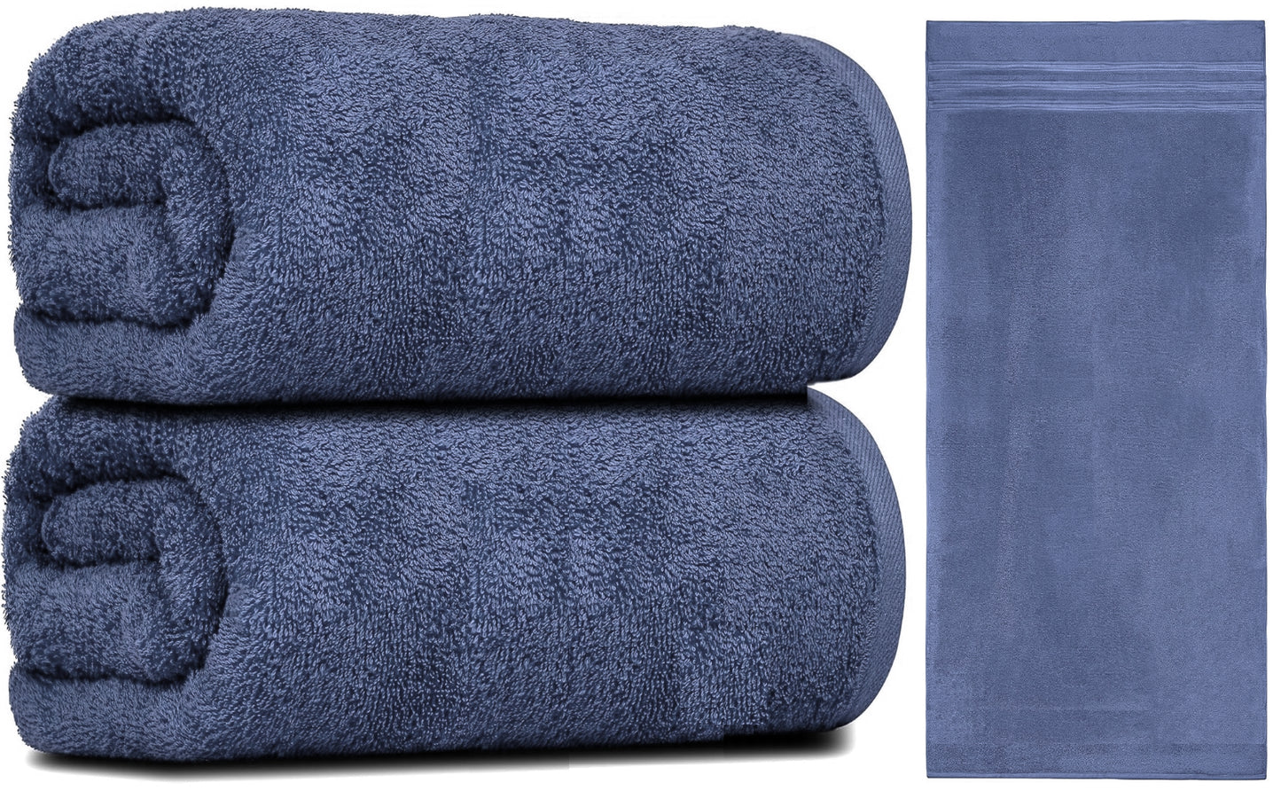 2X Large Jumbo Bath Sheet Towels 100% Egyptian Cotton Super Soft XXL Bath Towels