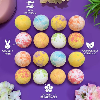 - 16 X UK Made Bath Bomb