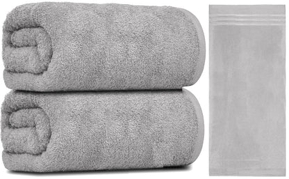 2X Large Jumbo Bath Sheet Towels 100% Egyptian Cotton Super Soft XXL Bath Towels