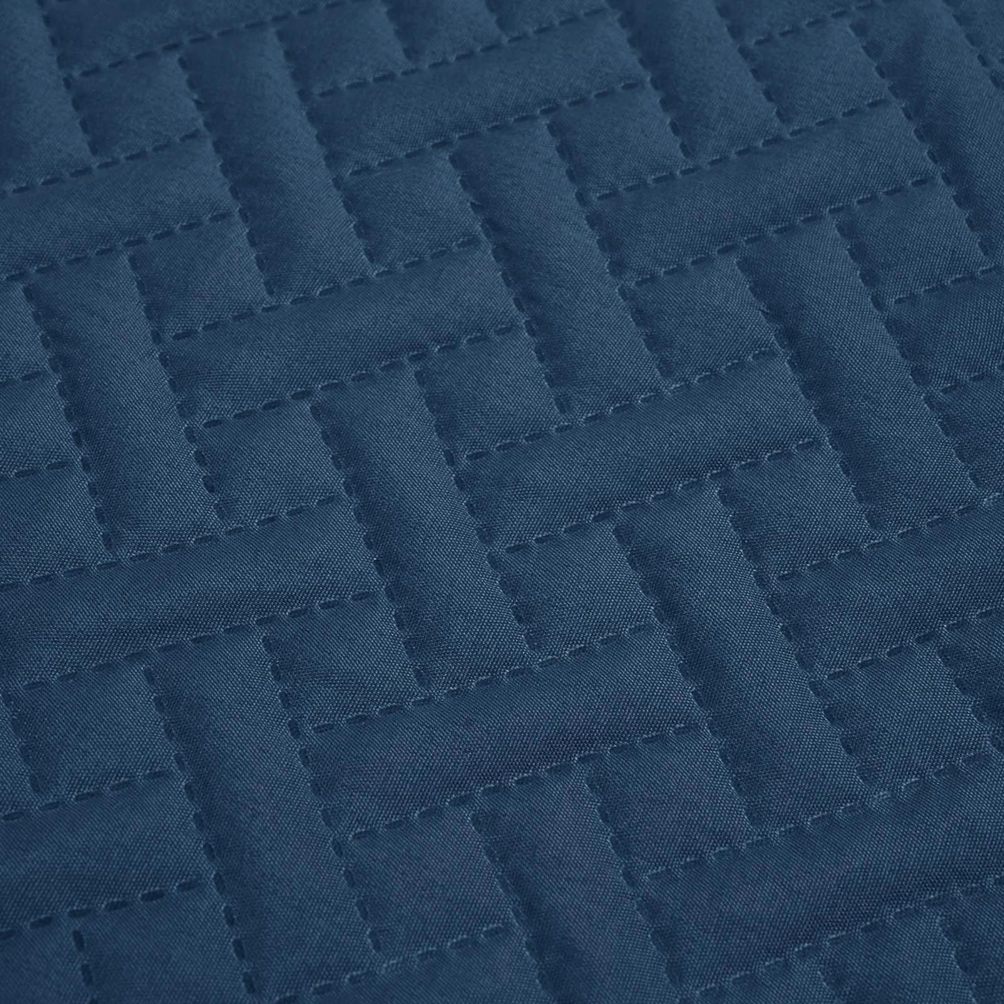 Brentfords Geo Quilted Bedspread Blanket Pinsonic Throw Large Sofa Comforter