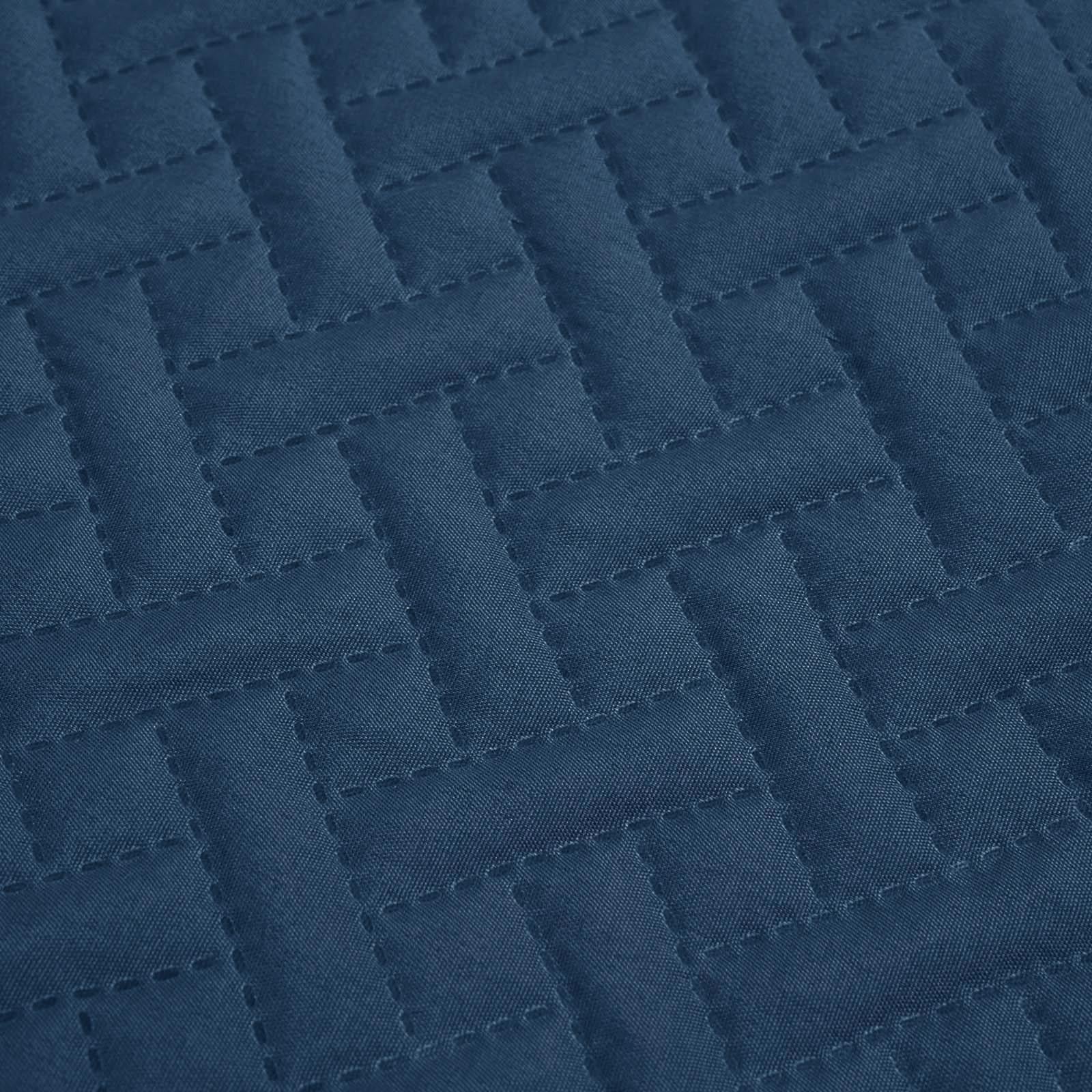 Brentfords Geo Quilted Bedspread Blanket Pinsonic Throw Large Sofa Comforter