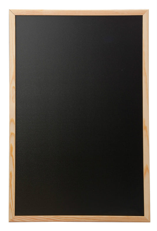 Chalkboard Blackboard Wooden Frame Home Notice Menu Sign Score Board 40 X 60Cm