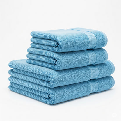 100% Egyptian Cotton Super Soft Towels 600GSM Luxury Face Hand Towels Bath Sheet