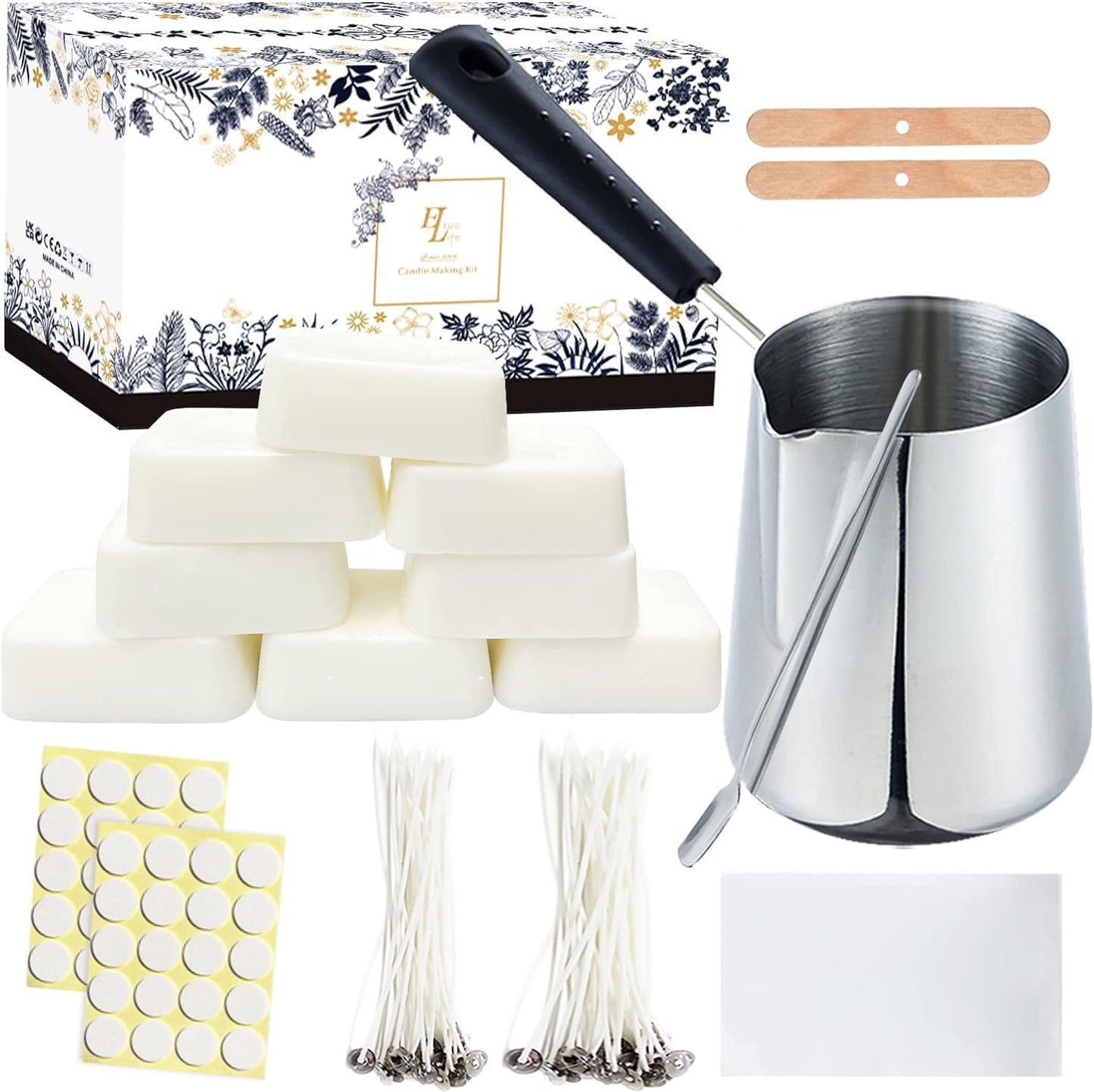 Ultimate DIY Soy Wax Candle Making Kit - Complete Starter Set