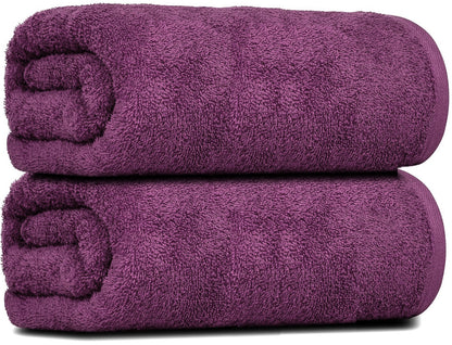 2X Large Jumbo Bath Sheet Towels 100% Egyptian Cotton Super Soft XXL Bath Towels