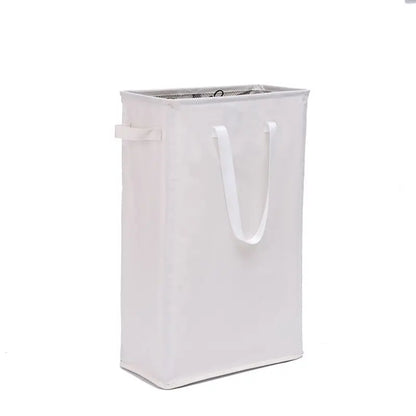 Laundry Basket, Dirty Clothes Basket with Handles, Foldable Laundry Basket for Clothes, Tall Laundry Basket for Laundry Room