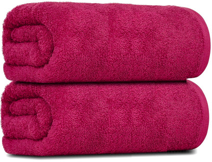 2X Large Jumbo Bath Sheet Towels 100% Egyptian Cotton Super Soft XXL Bath Towels