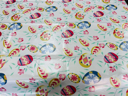 Waterproof Table Cover Sheet Wipe Clean Plastic Cloth Heavy Duty Protector 110Cm