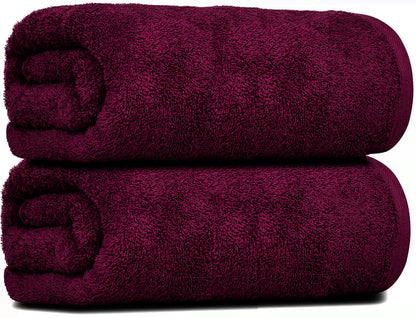 2X Large Jumbo Bath Sheet Towels 100% Egyptian Cotton Super Soft XXL Bath Towels