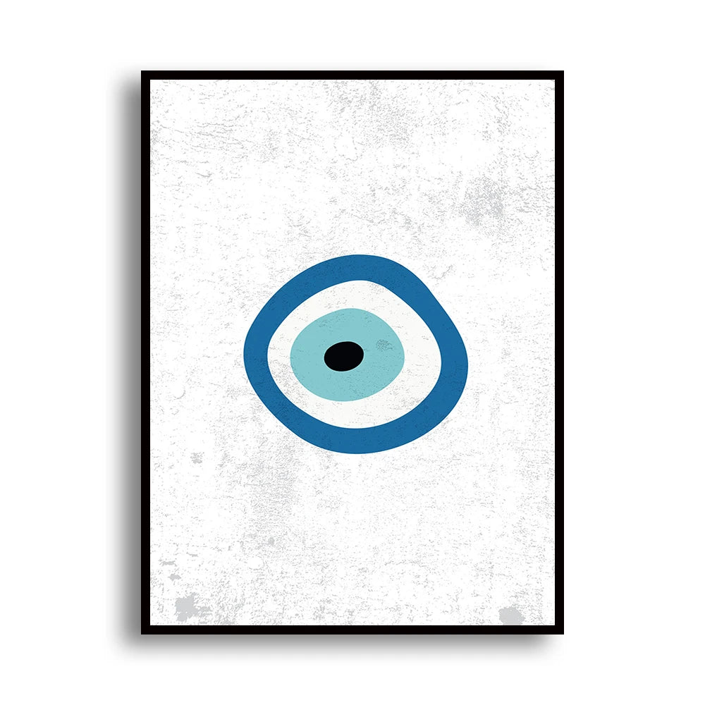 Evil Eye Wall Art - Nazar Boncuğu -  Turkish Evil Eye Nazar Poster