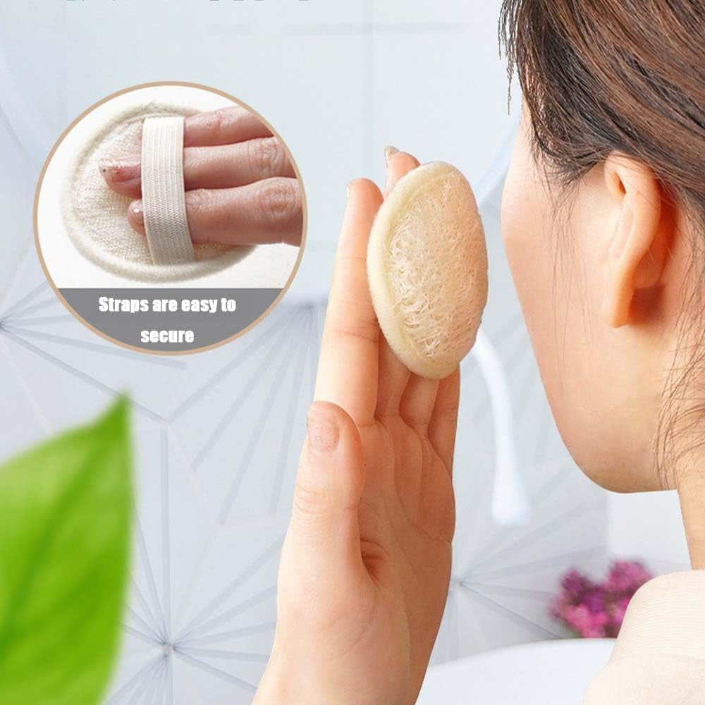 6 Pack Exfoliating Face & Body Wash Cloths - Reusable Makeup Remover Pads for All Skin Types