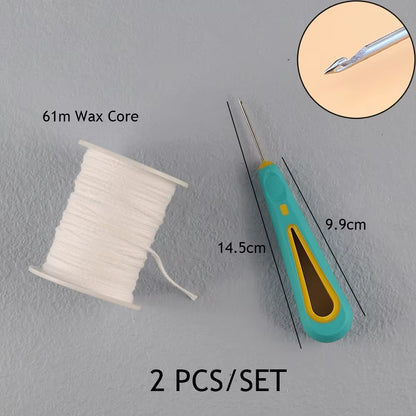 Smokeless Candle Wicks Pre-Waxed Cotton Core Wicks with Metal Sustainer Tabs DIY Handmade Candle Making Tools 