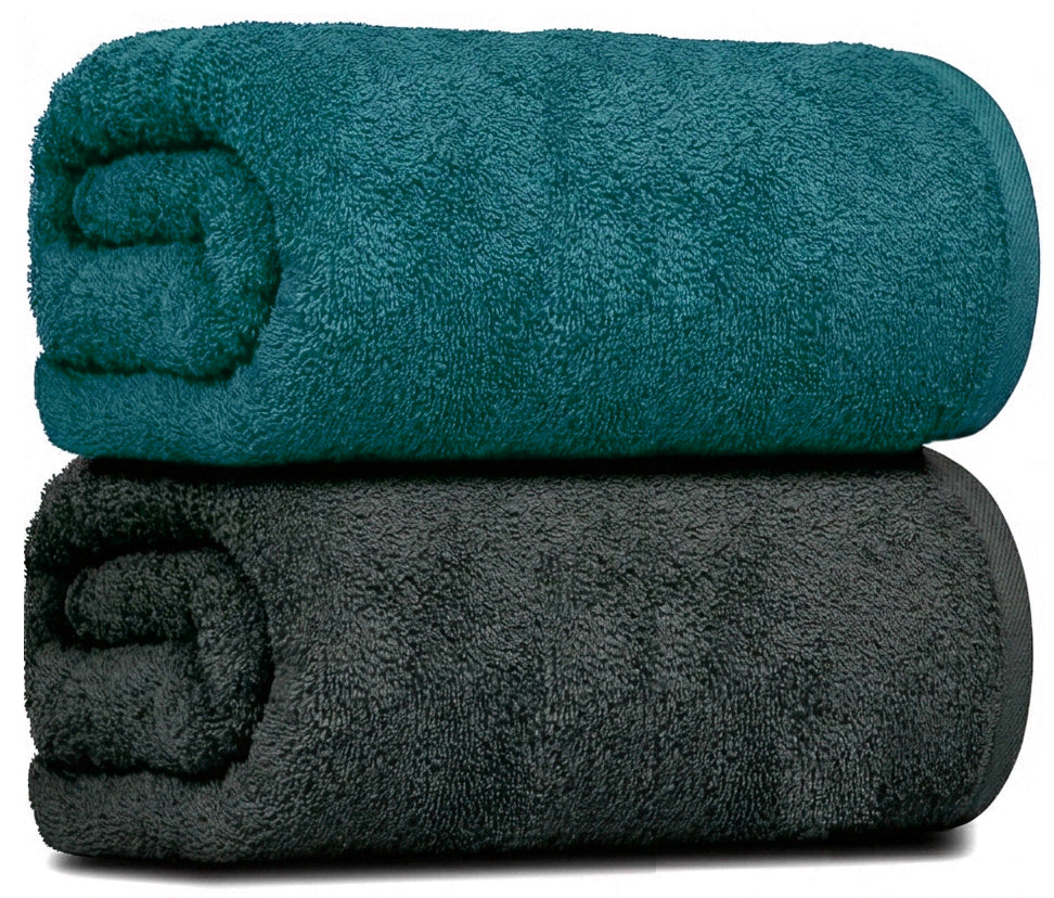 2X Large Jumbo Bath Sheet Towels 100% Egyptian Cotton Super Soft XXL Bath Towels