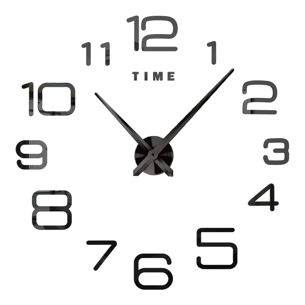 2D/3D Large Roman Numeral Acrylic Mirror Wall Quartz Clocks - Watch Home Decoration 