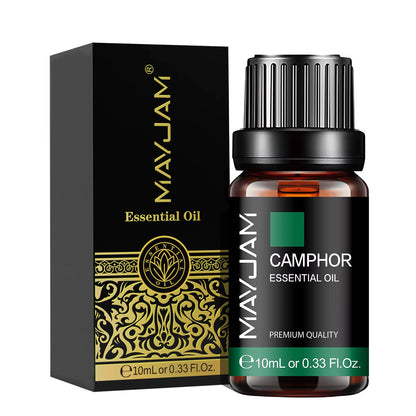 10ML Essential Oil Lavender Jasmine Eucalyptus Vanilla Sandalwood Bergamot Rosemary Citronella Cinnamon Fragrance Oil