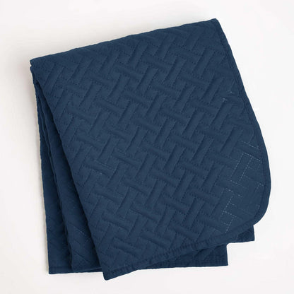 Brentfords Geo Quilted Bedspread Blanket Pinsonic Throw Large Sofa Comforter