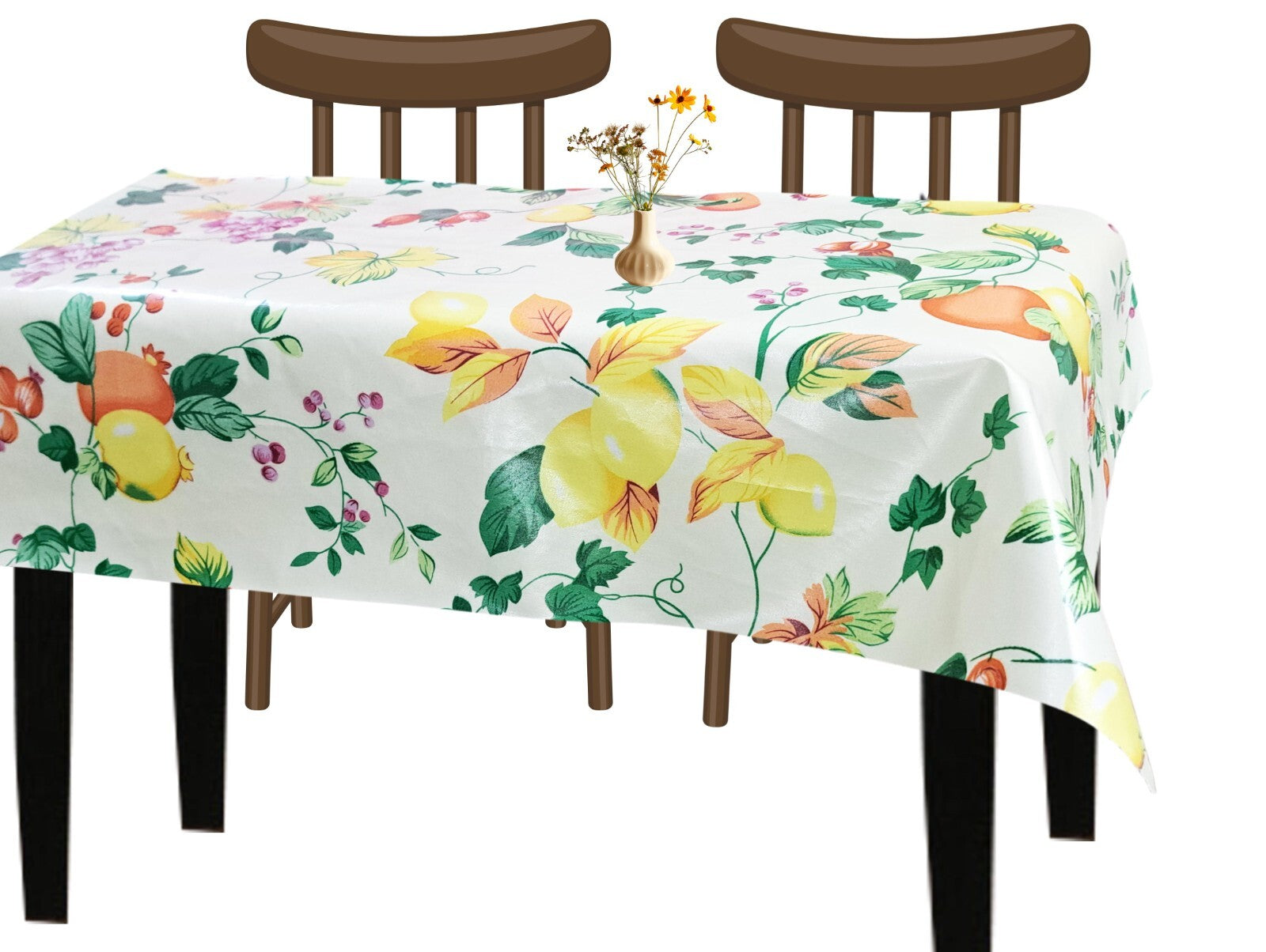 Waterproof Table Cover Sheet Wipe Clean Plastic Cloth Heavy Duty Protector 110Cm