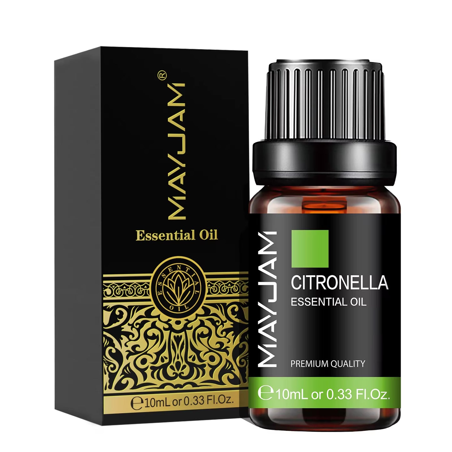10ML Essential Oil Lavender Jasmine Eucalyptus Vanilla Sandalwood Bergamot Rosemary Citronella Cinnamon Fragrance Oil