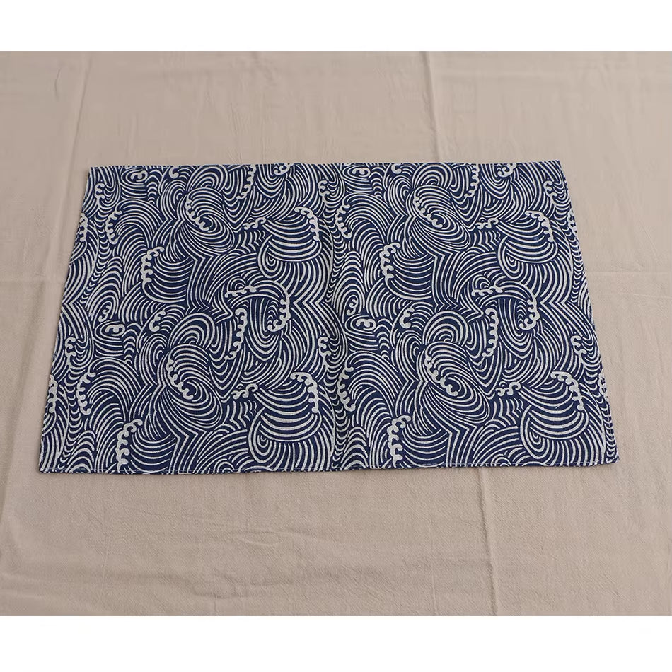 30X45Cm Cotton Linen Double-Layer Japanese Style Placemat,Food Photo Background Cloth ,Kitchen Table Cloth Napkins
