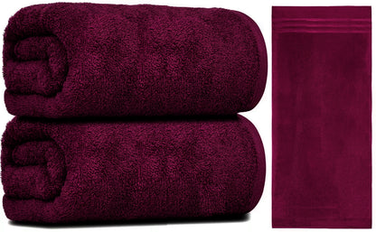 2X Large Jumbo Bath Sheet Towels 100% Egyptian Cotton Super Soft XXL Bath Towels