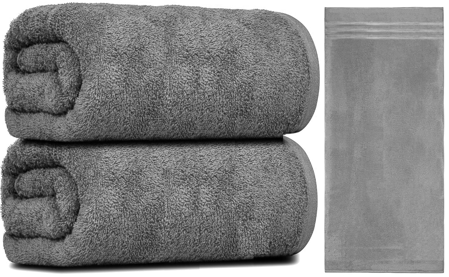 2X Large Jumbo Bath Sheet Towels 100% Egyptian Cotton Super Soft XXL Bath Towels