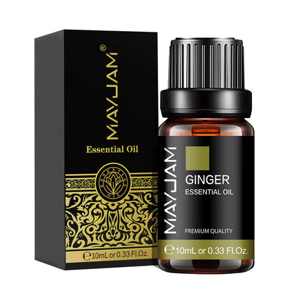 10ML Essential Oil Lavender Jasmine Eucalyptus Vanilla Sandalwood Bergamot Rosemary Citronella Cinnamon Fragrance Oil