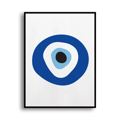 Evil Eye Wall Art - Nazar Boncuğu -  Turkish Evil Eye Nazar Poster