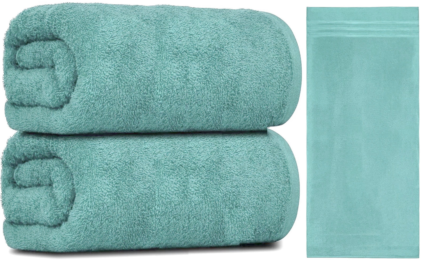 2X Large Jumbo Bath Sheet Towels 100% Egyptian Cotton Super Soft XXL Bath Towels