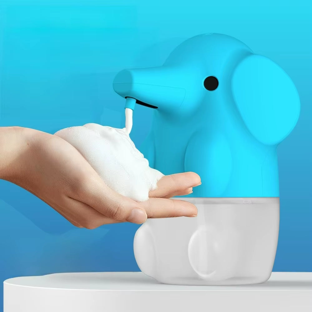 Automatic Foaming Cute Elephant Soap Dispenser Touchless Hand Soap Dispenser Rechargeable Dish Soap Dispenser for Bath