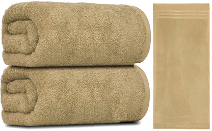 2X Large Jumbo Bath Sheet Towels 100% Egyptian Cotton Super Soft XXL Bath Towels