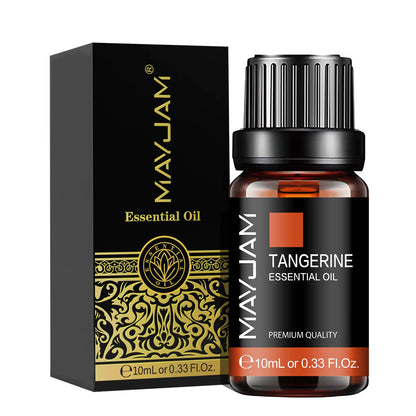 10ML Essential Oil Lavender Jasmine Eucalyptus Vanilla Sandalwood Bergamot Rosemary Citronella Cinnamon Fragrance Oil