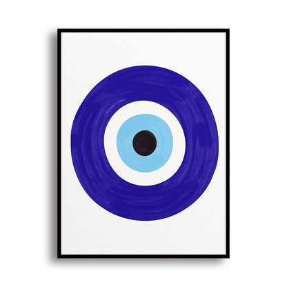 Evil Eye Wall Art - Nazar Boncuğu -  Turkish Evil Eye Nazar Poster