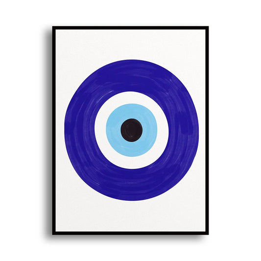 Evil Eye Wall Art - Nazar Boncuğu -  Turkish Evil Eye Nazar Poster