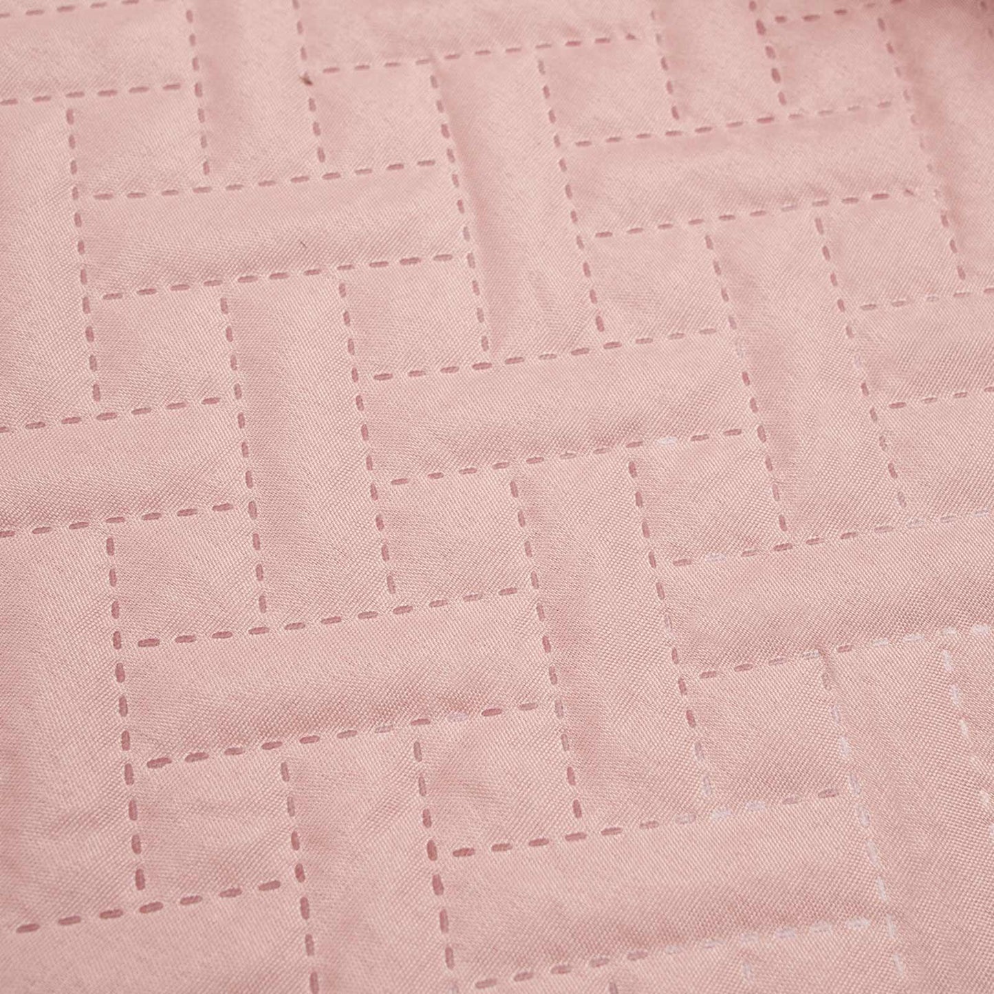 Brentfords Geo Quilted Bedspread Blanket Pinsonic Throw Large Sofa Comforter